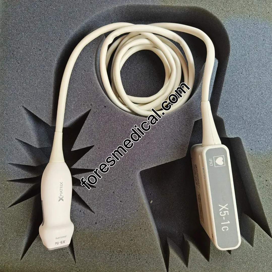 Philips - Philips X5-1c Cardiac ltrasound Transducer probe Epiq CVx, Epiq CVxi, Affinity 50, 5500 CV, Lumify, ClearVue 850, ClearVue 550, ClearVue 350