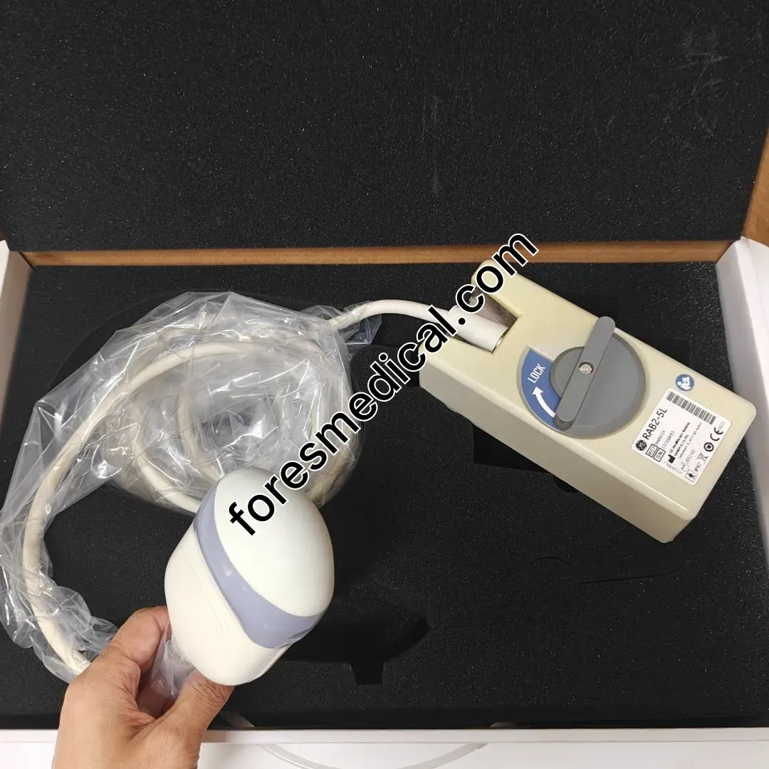 GE - GE RAB2-5L 3D/4D Curved Array Ultrasound Transducer Probe for GE Voluson 730 Pro; GE Voluson 730