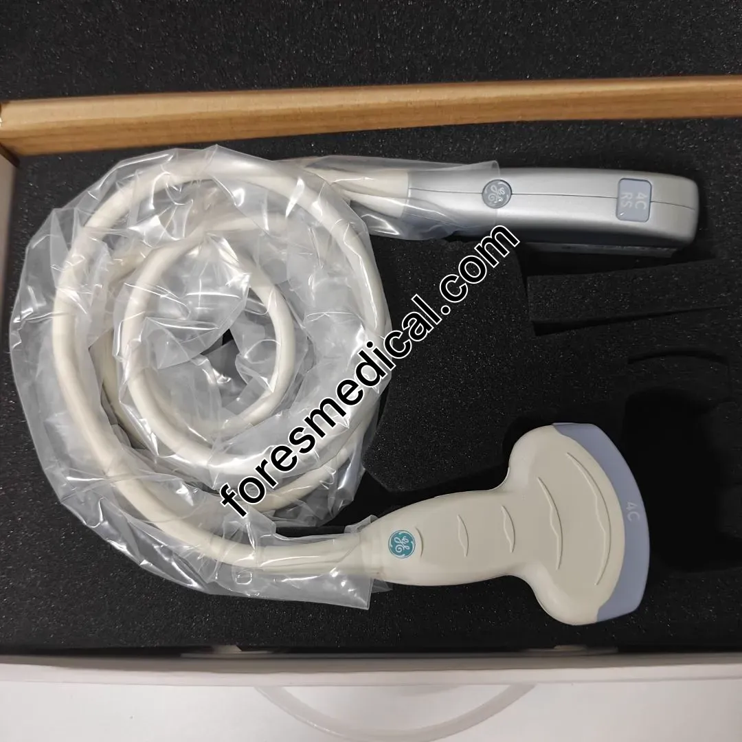 GE - GE 4C-RS Convex Array Ultrasound Transducer Probe for GE Logiq e/F6/i/P7; GE Vivid e/iq/ S5/S6; GE Voluson e/ i/ P8