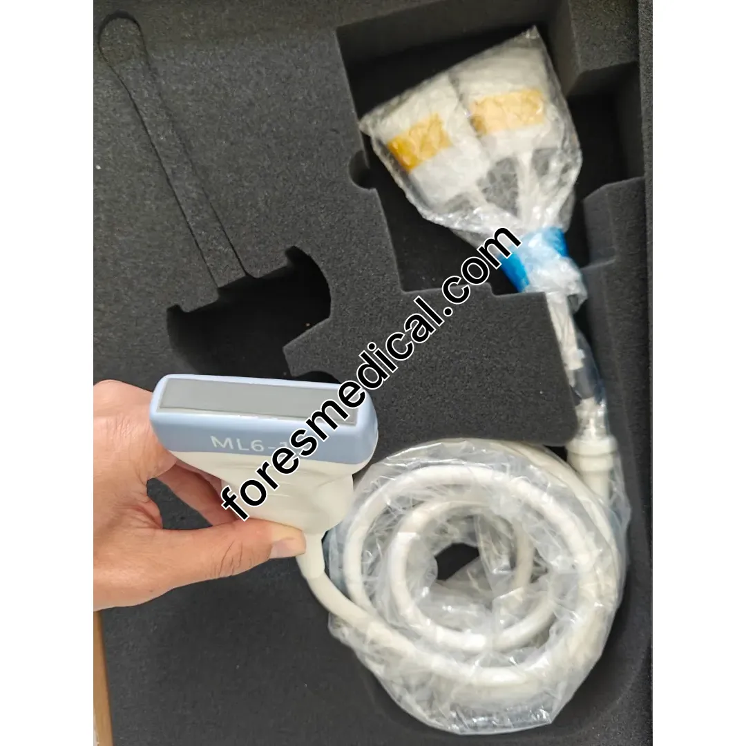 GE ML6-15-D Linear Array Ultrasound Probe Transducer Crystal with Cable Assembly Kits