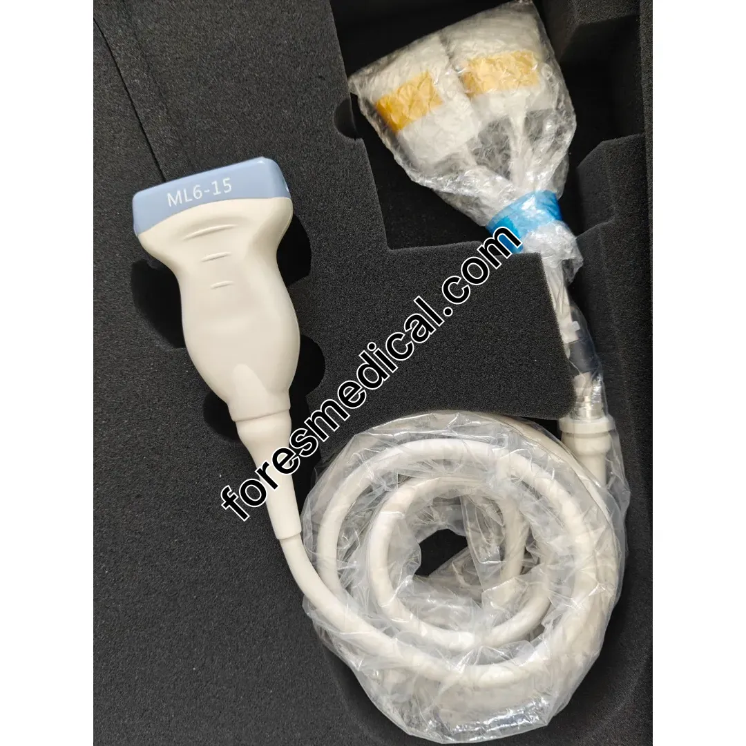 GE - GE ML6-15-D Linear Array Ultrasound Probe Transducer Crystal with Cable Assembly Kits